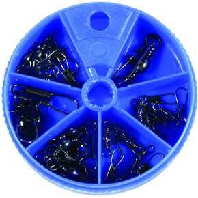 Eagle Claw 90° Double Round Bend ST Point, 01182-003, Black