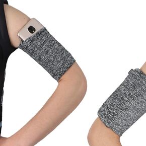 SMALL Cell Phone Armband for Exercise Fitness Training Skating Workouts Working Out Running Walking Yoga Jogging Cellphone Armband Sleeve Pouch Pocket for iPhone 6S 7 8 X XR XS 11 12 14 15 - Red+Black
