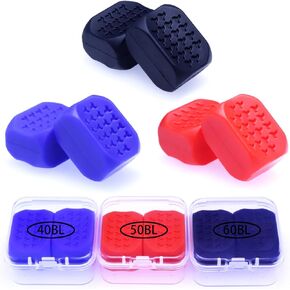 Jaw Exerciser for Men and Women - Jawline Gum for Double Chin Reduction and Toning - Enhance Your Jawline with this Effective Jaw Trainer,6-Piece 3 Resistance Levels