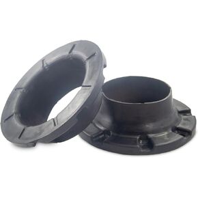 Rear Coil Spring Insulators, Coil Spring Isolators Compatible with Jeep 2006-2010 Commander XK, 2005-2010 Grand Cherokee WK, 2008-2012 Liberty KK (Stock height, Pack of 2)