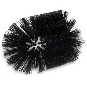 SPARTA Flo-Pac Plastic Floor Drain Brush, Drain Brush, Drain Cleaning Brush With Long Lasting For Cleaning , 6 Inches, Black