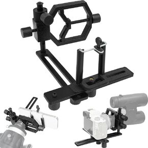 Tydeux Universal Cellphone Telescope Camera Adapter Mount - Work with for Telescope Spotting Scope Microscope Monocular Binocular