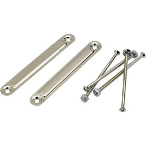 Fender Pure Vintage Chassis Straps, Medium, Chrome