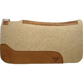 Diamond Wool Pad Company 3/4" Contoured Cowboy Saddle Pad