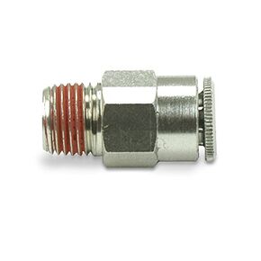 Power-Pole Pushfit Straight Connector 1/4" Tubing
