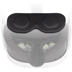 VR Cover Lens Cover for Meta Quest 3, Washable Protective Sleeve - Black (1 Pack)