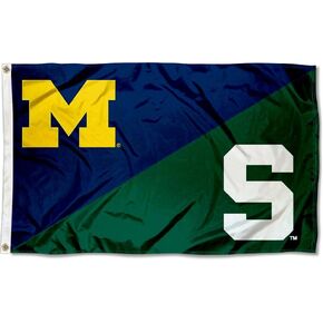 Michigan vs. Michigan State House Divided Flag