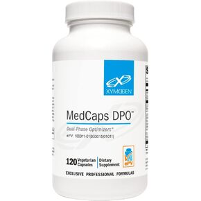 XYMOGEN Medcaps DPO - Dual Phase Optimizers for Liver Detox, Cleanse and Health - Liver Support Supplement with Milk Thistle, Alpha Lipoic Acid and Artichoke Extract - Vegetarian (120 Capsules)