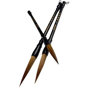 Fendawn Strive 3 PCS Excellent Chinese Caligraphy Brush Kanji Japanese Sumi Drawing Brush