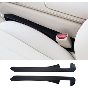Ompellus Car Seat Gap Filler, 2 Pack Auto Console Side Organizer, Universal Fit Car Gap Organizer to Fill The Gap Between Seat and Console