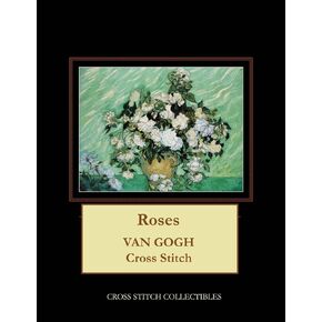 Roses: Van Gogh Cross Stitch Pattern