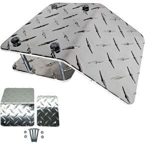 Ramp End - Heavy-Duty Diamond Plate for ATV, Motorcycles & Lawnmowers You are Purchasing only 1 Ramp End