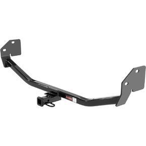 CURT 11210 Class 1 Trailer Hitch, 1-1/4-Inch Receiver, Fits Select Ford Mustang, GLOSS BLACK POWDER COAT