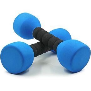 Aoneky Foam Covered Weights for Kids, Recommended for Boys Aged 3 to 6 Years Old, Children Safe Exercise Dumbbell Toy, 2 lbs