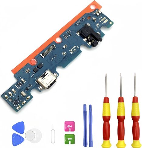 Galaxy Tab A7 Lite LTE T225 USB Charging Port Flex Cable Replacement for Samsung Galaxy A7 8.7 inch USB Type-C Charger Dock Board Flex Connector Port with Repair Toolkits SM-T225 T220 T227 in Saudi Arabia
