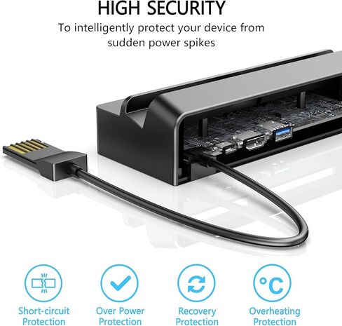 قارئ بطاقات ألعاب RREAKA Switch، نسخة مطورة من محول ألعاب متعدد التبديل، 4 بطاقات قراءة سريعة لمحولات التبديل لنينتندو سويتش/سويتش OLED in Kuwait