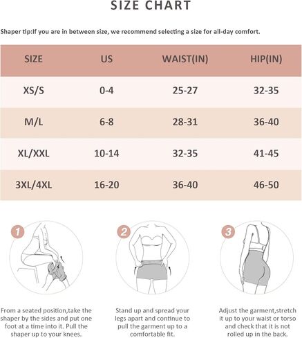 FeelinGirl Womens Shapewear Tummy Control High Waisted Seamless Body Shaper Shorts Girdle Butt Lifting Panties Thigh Slimmer Black in Saudi Arabia