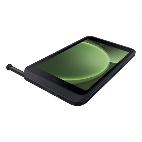 SAMSUNG Galaxy Tab Active5 Enterprise Edition 5G LTE Unlocked 8" 128GB Android Tablet for Industrial, Field Work, Advanced Security, Rugged Design, US Version, 2024, SM-X307UZGAN14, Black Green in Saudi Arabia