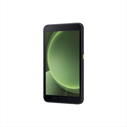 SAMSUNG Galaxy Tab Active5 Enterprise Edition 5G LTE Unlocked 8" 128GB Android Tablet for Industrial, Field Work, Advanced Security, Rugged Design, US Version, 2024, SM-X307UZGAN14, Black Green in Saudi Arabia