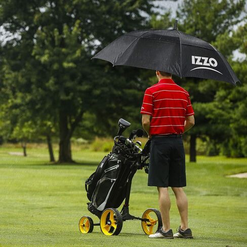 IZZO Golf 56'' Golf Umbrella - Windproof, Auto-Open in Saudi Arabia