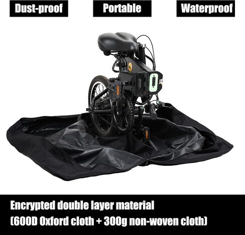 Pinprin للطي دراجة حقيبة حمل 20 بوصة السفر دراجة حقيبة التخزين الدراجة حمل حقيبة النقل ل دراجة هوائية جبلية in Kuwait