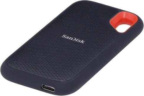 SanDisk SSD External 4TB USB 3.2 Gen2 Read Up to 1050MB/s Splashproof Dustproof SDSSDE61-4T00-GH25 Extreme Portable SSD V2 Win Mac PS4 PS5 Eco Package in Saudi Arabia