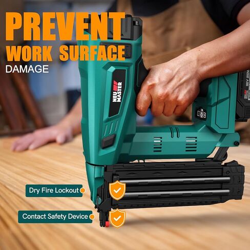 مسامير براد من NEU MASTER مقاس 18، عدد 1000 أظافر عالمية عالية الجودة مقاس 1-9/16 بوصة و2 بوصة لـ NFC55 وNBV5040 in Kuwait