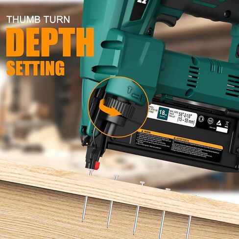 مسامير براد من NEU MASTER مقاس 18، عدد 1000 أظافر عالمية عالية الجودة مقاس 1-9/16 بوصة و2 بوصة لـ NFC55 وNBV5040 in Kuwait