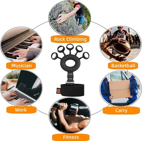 2Pcs Finger Strength Trainer,Forearm Trainer,The Hand Strength Trainer,Finger Flexion Extension Training,Finger Flexion Extension Exerciser,Grip Strength Exerciser in Saudi Arabia