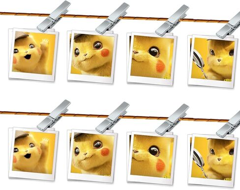 100 قطعة من المشابك البلاستيكية الصغيرة، دبابيس الملابس الصغيرة الخضراء، مشابك صور قوية وقوية لتعليق الصور والبطاقات البريدية والمذكرات وسلسلة أضواء الجنية التي يمكنك صنعها بنفسك in Kuwait