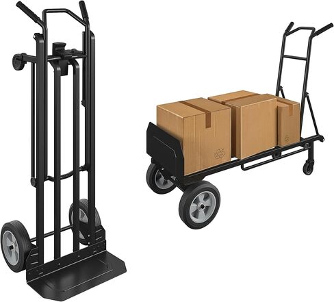 COSCO C217A12BLK1E Steel 2-in-1 Hand Truck (800 lb Weight Capacity, Black, 2 Positions) in Saudi Arabia