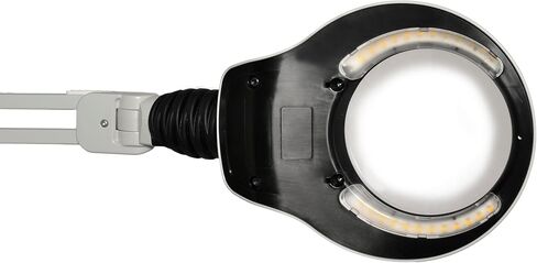 عدسة مكبرة مضيئة Luxo 18115BK، KFM LED، مشبك حافة، ذراع 45 بوصة، ديوبتر 5 بوصة in Kuwait