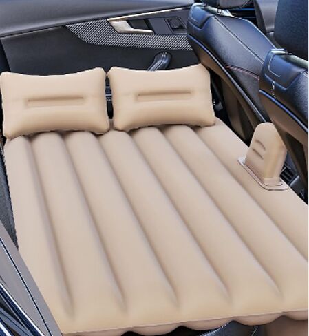 LMMINBZ المقعد الخلفي سرير السيارة، سرير التخييم المحمول، SUV، مرتبة هوائية قابلة للنفخ للسيارات في الهواء الطلق، والسفر، والتخييم، والنزهات، والشواطئ، مرتبة هوائية in Kuwait