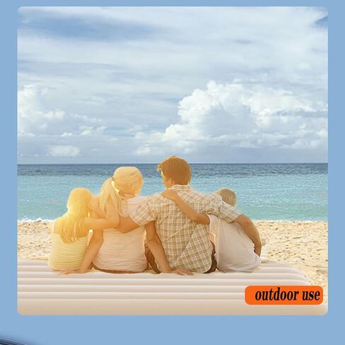 LMMINBZ المقعد الخلفي سرير السيارة، سرير التخييم المحمول، SUV، مرتبة هوائية قابلة للنفخ للسيارات في الهواء الطلق، والسفر، والتخييم، والنزهات، والشواطئ، مرتبة هوائية in Kuwait