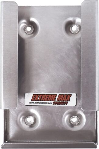 Extreme Max 5001.6148 Wall-Mount Aluminum Spark Plug Dispenser/Holder for Enclosed Race Trailer, Shop, Garage, Storage - Black in Kuwait