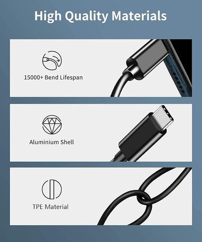 USB C to 3.5mm Audio Aux Jack Cable, USB C to 3.5mm Headphone Audio Cord Car Stereo Aux Cable Compatible with iPhone 15/15 Pro Max, Google Pixel 8/8Pro/7/7Pro/6, Galaxy S24/S23 Ultra/S22+/S21+/S21FE in Saudi Arabia