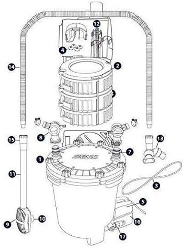 HAGEN Fluval FX6 Lid Fastener in Saudi Arabia