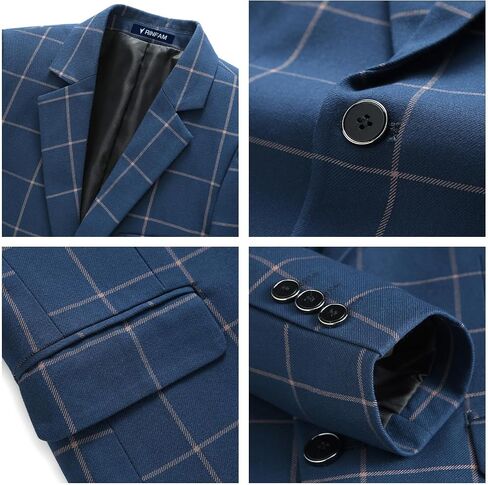 Boys Plaid Slim Fit Suit Formal Dress Tuxedo Clothes 3 Piece Suits Set for Boy Wedding Guest Outfit in Saudi Arabia