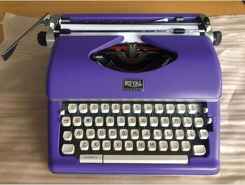 Royal 79119q Classic Manual Typewriter (purple) in Saudi Arabia