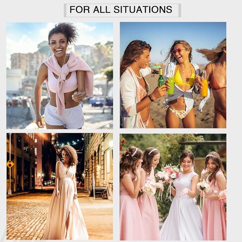 أغطية حلمات VOCH GALA زوجان (الحجم: كبير) وشريط مزدوج الجوانب للملابس (100 شريط) in Kuwait