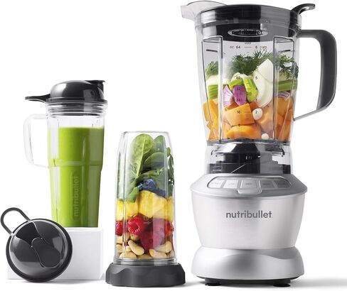 nutribullet Full-Size Blender Combo 1200W – NBF50500 - Dark Gray in Kuwait