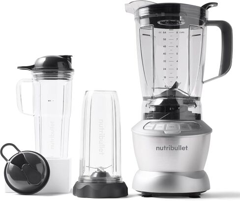 nutribullet Full-Size Blender Combo 1200W – NBF50500 - Dark Gray in Kuwait