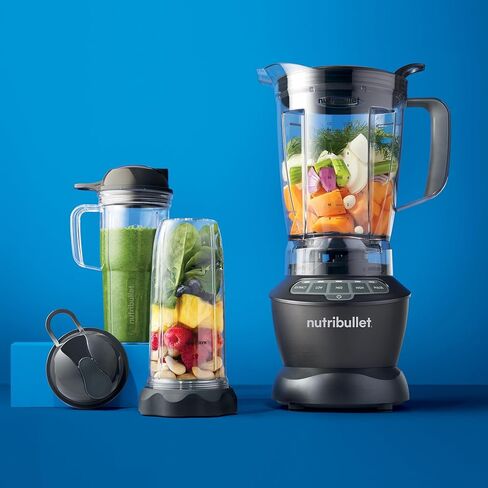 nutribullet Full-Size Blender Combo 1200W – NBF50500 - Dark Gray in Kuwait