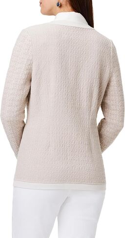 NIC+ZOE Women's Perfectly Polished Knit Jacket in Saudi Arabia