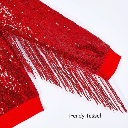 CHENBAO Tessel Sequin Jacket for Women Sparkly Bomber Varsity Trendy Shiny Coat Ladies Glitter Birthday Party Holiday Clothes in Saudi Arabia