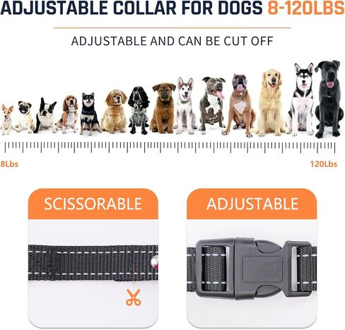 Dog Shock Collar with Remote - LINKPETOU Upgrated Electric Dog Training Collar with Beep, Vibration, Safe Shock, Rechargeable Waterproof e Collar for Small Medium Large Dogs (1 Collar+ 1 Remote) in Saudi Arabia