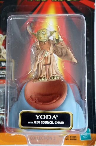 Star Wars, Episode I Action Figure, Yoda with Council Chair [Error Missing Episode I on Card], 3.75 Inches in Saudi Arabia