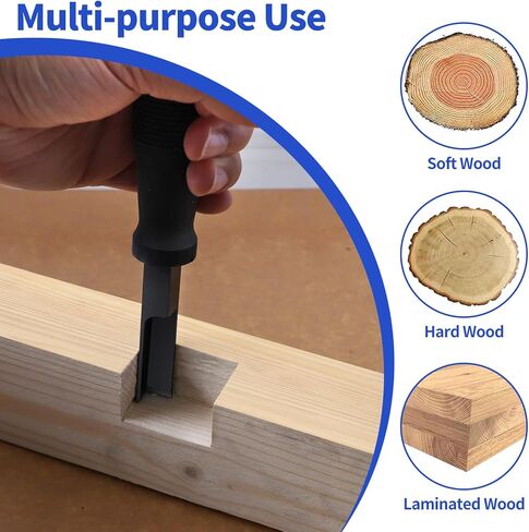 إزميل زاوية RUITOOL، إزميل نقر مربع، أداة إزميل خشبية لقطع الزوايا المربعة، تركيب الباب، نحت الخشب، التأطير، أدوات النجارة in Kuwait