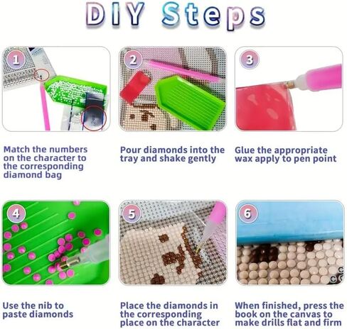 CXYQLC DIY 5D Diamond Painting Kits for Adults, Diamond Painting Full Drill Crystal Rhinestone Embroidery Craft Kits for Home Wall Decor Gifts 11.8x15.7inch(Beautiful Mushroom Room) in Saudi Arabia