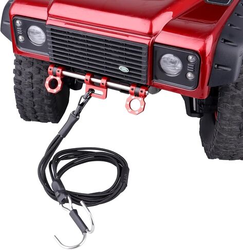HobbyPark Adjustable Bumper Mounts Front & Rear for Traxxas TRX4 Axial SCX10 Element Enduro Redcat Gen 8 Gen7 Crawler (Blue) in Saudi Arabia